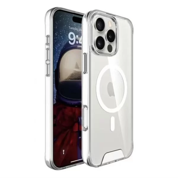 Чехол Space Magsafe Case Iphone 16 Pro Max [Transparent]